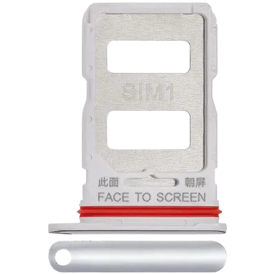 Лоток SIM для Xiaomi 12T Pro (сріблястий)