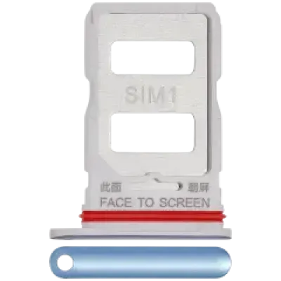 Лоток SIM для Xiaomi 12T Pro (синій)