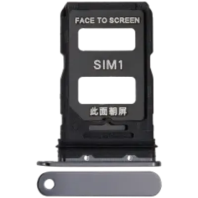 Лоток SIM для Xiaomi 14 (чорний)