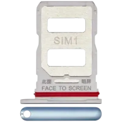 Лоток SIM для Xiaomi 12T / 12T Pro (синій)