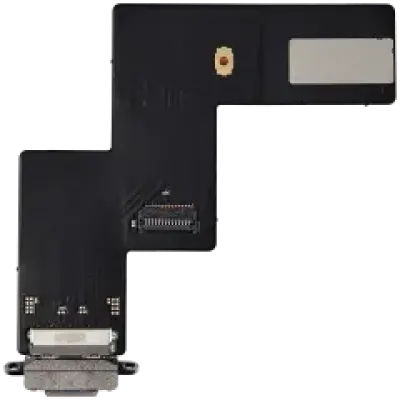 Шлейф зарядки для iPad Air 13" (2024) / Air 13" (2025) / Air 13" (2026) (Aftermarket Plus) (Space Gray)