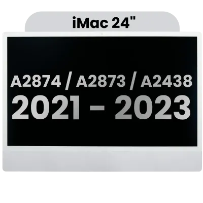 Дисплейний модуль LCD для iMac 24" A2874 / A2873 (2023) / A2438 / A2439 (2021) (LG204A-215 LM235UH1 SDD1) (Used OEM Pull: Grade A) （Small Camera hole） (сріблястий)