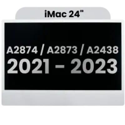 Дисплейний модуль LCD для iMac 24" A2874 / A2873 (2023) / A2438 / A2439 (2021) (LG204A-215 LM235UH1 SDD1) (Used OEM Pull: Grade A) （Small Camera hole） (сріблястий)