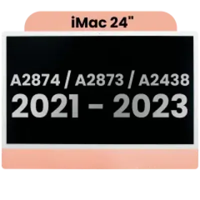 Дисплейний модуль LCD для iMac 24" A2874 / A2873 (2023) / A2438 / A2439 (2021) (LG204A-215 LM235UH1 SDD1) (Used OEM Pull: Grade A) （Small Camera hole） (помаранчевий)