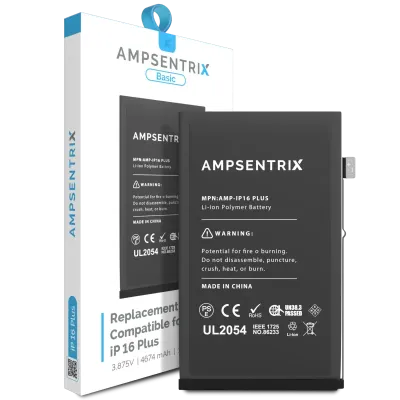 Replacement Battery For iPhone 16 Plus (Basic grade)