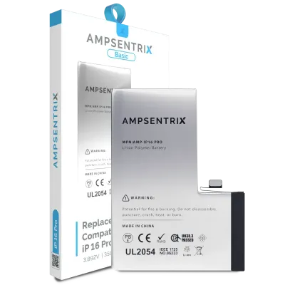 Replacement Battery For iPhone 16 Pro (Basic grade)