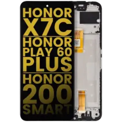 Дисплейний модуль (LCD) з рамкою для Honor X7c / Play 60 Plus / 200 Smart (Refurbished) (всі кольори)