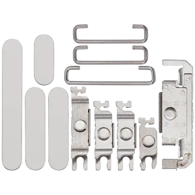 Hard Buttons (Power / Volume / Switch) For iPhone 16 Pro / 16 Pro Max (White Titanium)