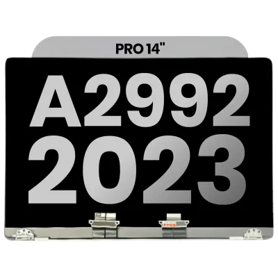 Дисплейний модуль LCD для MacBook Pro 14" A2992 (2023) (з передвстановленим кабелем датчика кута кришки) (Used OEM Pull: Grade A) (Space Black)
