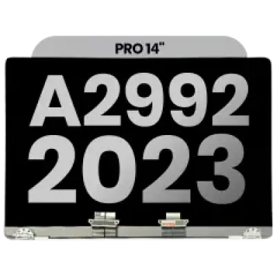 Дисплейний модуль LCD для MacBook Pro 14" A2992 (2023) (з передвстановленим кабелем датчика кута кришки) (Used OEM Pull: Grade A) (Space Black)