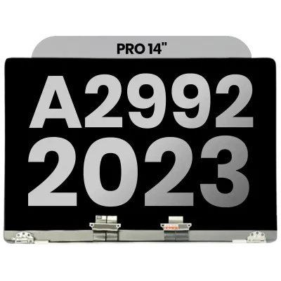 Дисплейний модуль LCD для MacBook Pro 14" A2992 (2023) (з передвстановленим кабелем датчика кута кришки) (Used OEM Pull: Grade B) (Space Black)