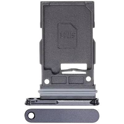Лоток SIM (1 карта) для Samsung Galaxy S25 / S25 Plus (Premium) (Blue Black)