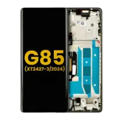 Дисплейний модуль OLED з рамкою для Motorola Moto G85 (XT2427-3 / 2024) (Refurbished) (Cobalt Blue)