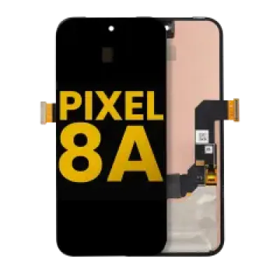 Дисплейний модуль OLED без рамки (з датчиком відбитків) для Google Pixel 8A (Refurbished) (усі кольори)