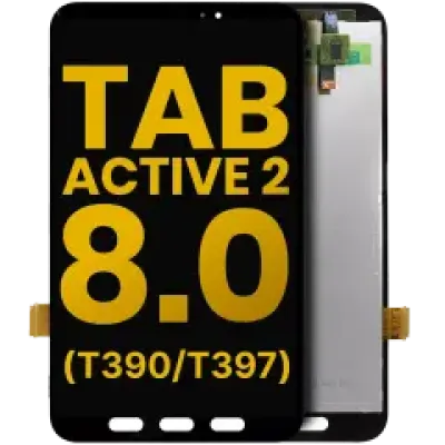 Дисплейний модуль (LCD) без рамки для Samsung Galaxy Tab Active 2 8.0" (T390 / T397) (2017) (Refurbished) (Wifi Version) (чорний)