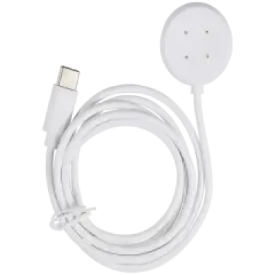 Кабель зарядки USB-C магнітний для Google Pixel Watch Series 2, Series 3 (1 м / 3 ft) (OEM Grade A, Bulk Packaging) (білий)