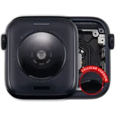 Корпус для Watch Series SE 3rd (40MM) (Used OEM Pull: Grade A) (Cellular Version) (алюміній / Midnight)