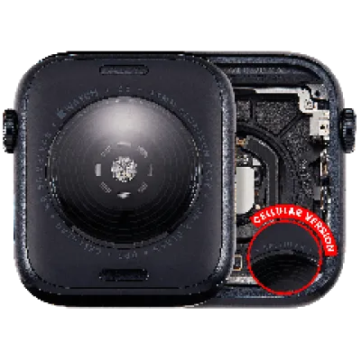 Корпус для Watch Series SE 3rd (44MM) (Used OEM Pull: Grade A) (Cellular Version) (алюміній / Midnight)