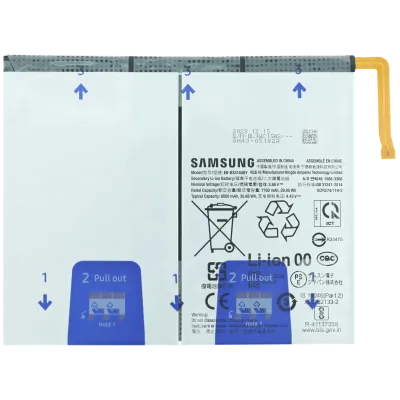 Акумулятор для Samsung Galaxy Tab S9 FE 10.9" (X510 / X516) (2023) (EB-BX516ABY) (SERVICE PACK)