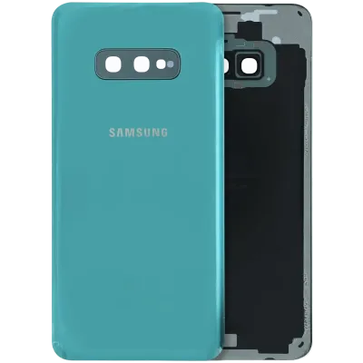 Задня кришка зі склом основної камери для Samsung Galaxy S10e (Service Pack) (зелений)