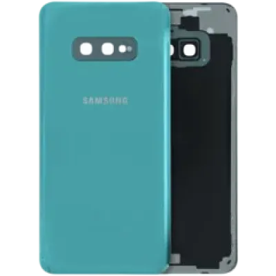 Задня кришка зі склом основної камери для Samsung Galaxy S10e (Service Pack) (зелений)