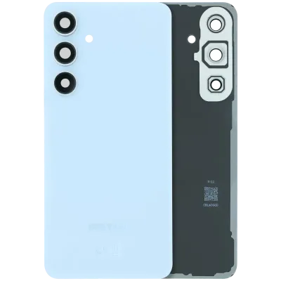 Задня кришка зі склом основної камери для Samsung Galaxy S24 FE (Service Pack) (синій)