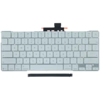 Клавіатура (ANSI US) (без Touch ID) для MacBook Neo (2026) (Genuine OEM) (сріблястий)