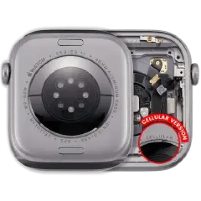 Корпус для Watch Series 11 (46MM) (Used OEM Pull: Grade A) (Cellular Version) (алюміній / Space Gray)