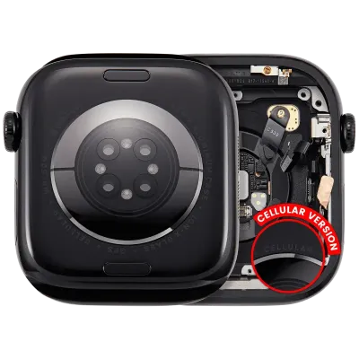 Housing Assembly For Watch Series 11 (46MM) (Used OEM Pull: Grade A) (Cellular Version) (Aluminum / Jet Black)