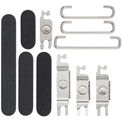 Hard Buttons (Power / Volume / Switch) For iPhone 16e (Black)
