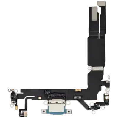 Шлейф зарядки для iPhone 16 (Used OEM Pull) (Teal)
