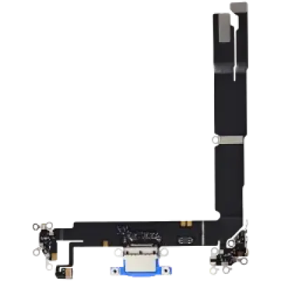 Шлейф зарядки для iPhone 16 Plus (Used OEM Pull) (Ultramarine)
