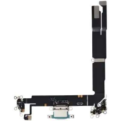 Шлейф зарядки для iPhone 16 Plus (Used OEM Pull) (Teal)
