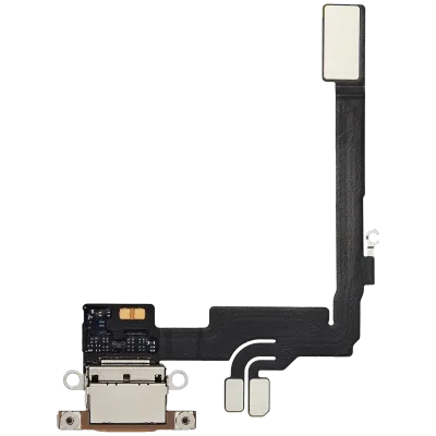 Шлейф зарядки для iPhone 16 Pro (Used OEM Pull) (Desert Titanium)