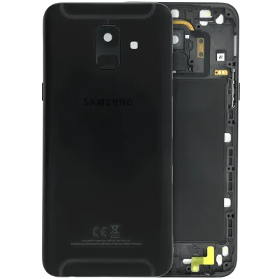 Задня кришка для Samsung Galaxy A6 (A600 / 2018) (Service Pack) (чорний)