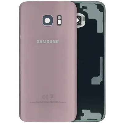 Задня кришка для Samsung Galaxy S7 Edge (Service Pack) (рожевий)