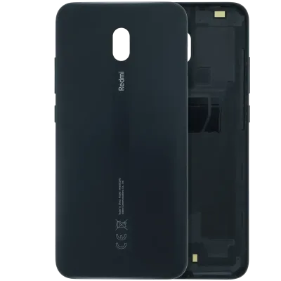 Back Cover Glass for Xiaomi Redmi 8A (Service Pack) (Midnight Black)