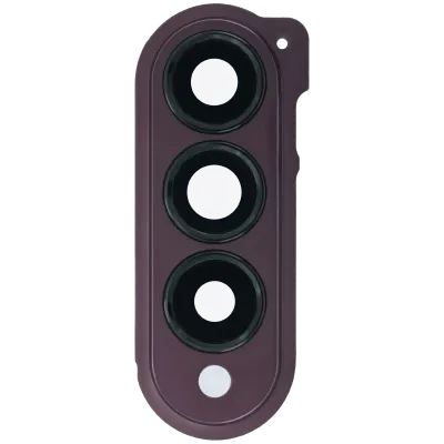Back Camera Lens (With Bracket / Bezel) For Samsung Galaxy Z Fold 4 5G (Service Pack) (Burgundy)