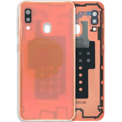 Back Cover For Samsung Galaxy A20e (A202 / 2019) (Service Pack) (Coral)