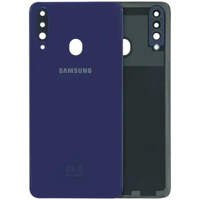 Задня кришка для Samsung Galaxy A20s (A207 / 2019) (Service Pack) (синій)