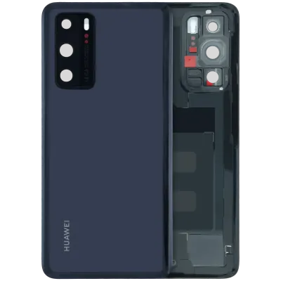 Задня кришка для Huawei P40 (2020) (Service Pack) (чорний)