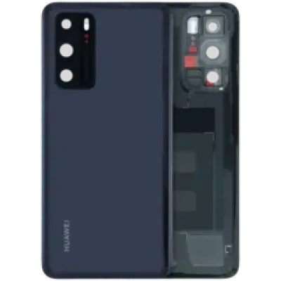 Задня кришка для Huawei P40 (2020) (Service Pack) (чорний)