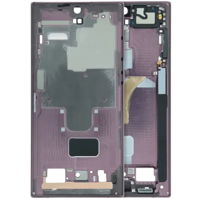 Рамка для Samsung Galaxy S22 Ultra (Service Pack) (Burgundy)