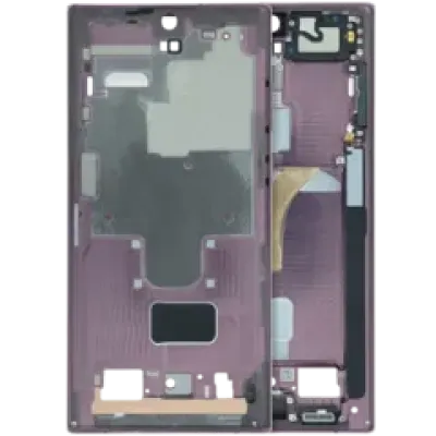 Рамка для Samsung Galaxy S22 Ultra (Service Pack) (Burgundy)
