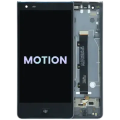 Дисплейний модуль (LCD) з рамкою для BlackBerry Motion (Genuine OEM) (Grey Aluminum)