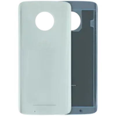 Задня кришка для Motorola Moto G6 (XT1925 / 2018) (Genuine OEM) (сріблястий)