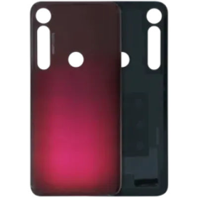 Задня кришка для Motorola Moto G8 Plus (XT2019) (Genuine OEM) (червоний)