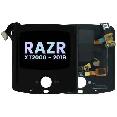 Дисплейний модуль (OLED) без рамки для Motorola Razr (XT2000 / 2019) (Genuine OEM) (Noir Black)