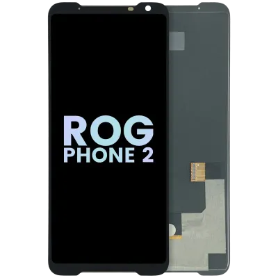 Дисплейний модуль (OLED) без рамки для Asus ROG Phone II (Genuine OEM) (чорний)