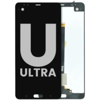 Дисплейний модуль (LCD) без рамки для HTC U Ultra (Used OEM Pull : Grade A) (чорний)